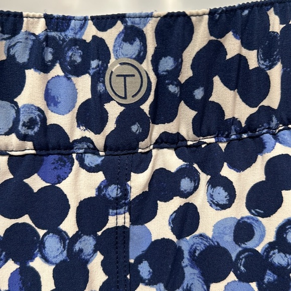T by Talbots Blue White Mini Skort Skirt Size P XS - Picture 5 of 10